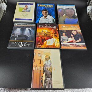 Religious Christian Family Stories DVD Movies Show Jesus God Lot 7 Planning Mass